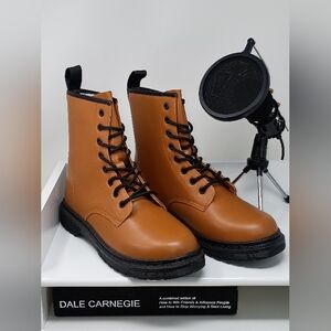 Classic Tan Leather Boots